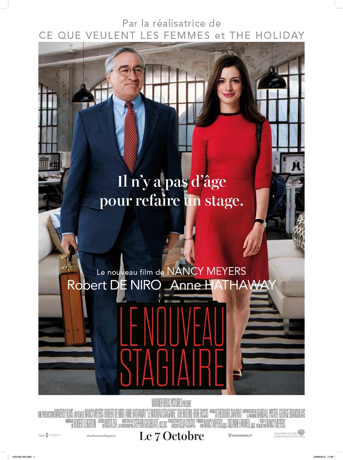 Le Nouveau stagiaire - Cover