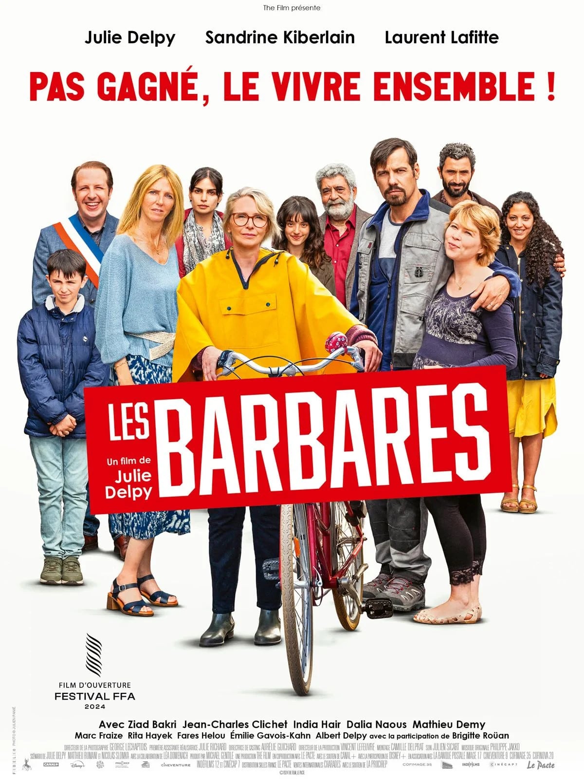 Les Barbares - Cover