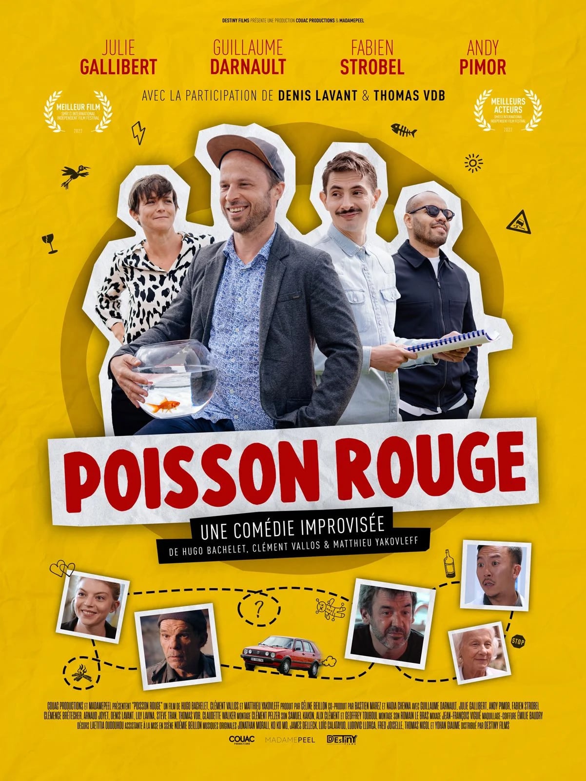 Poisson rouge - Cover