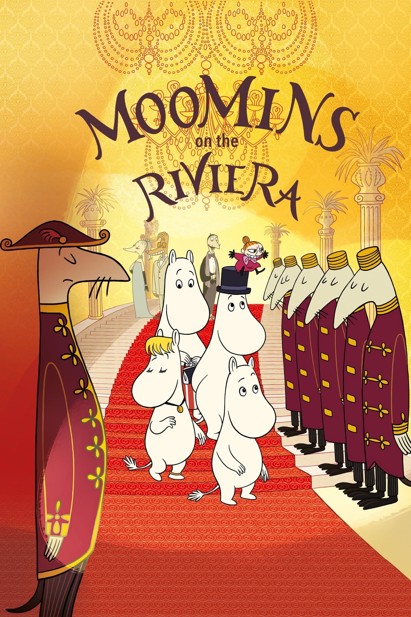 Moomins on the Riviera - Cover