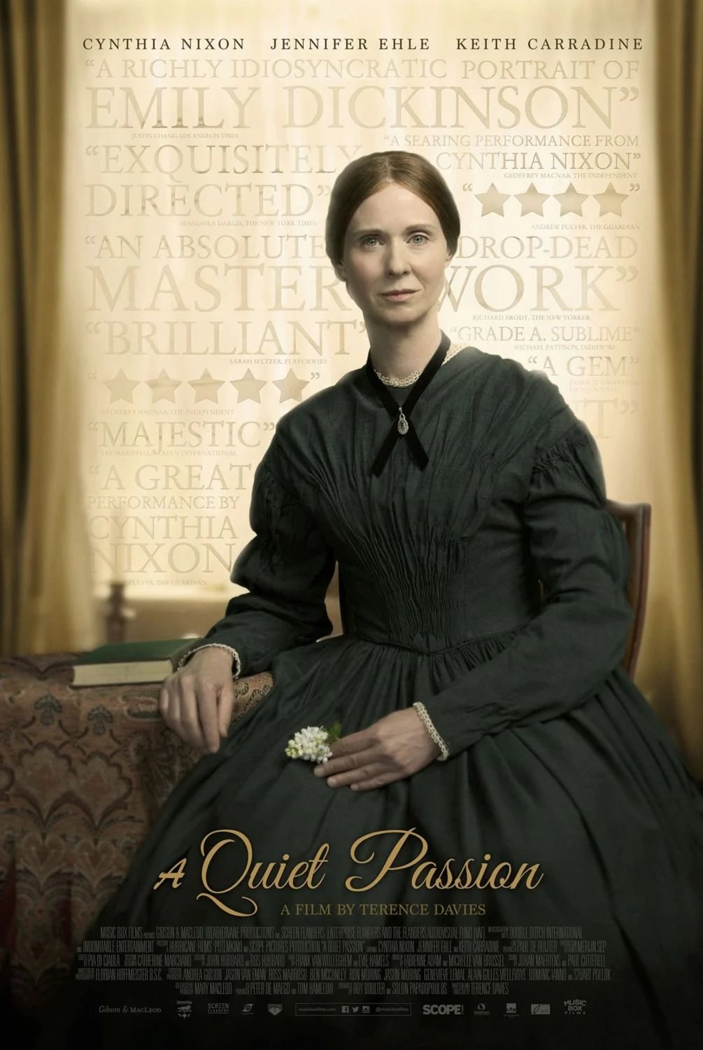 Emily Dickinson, A Quiet Passion - Cover
