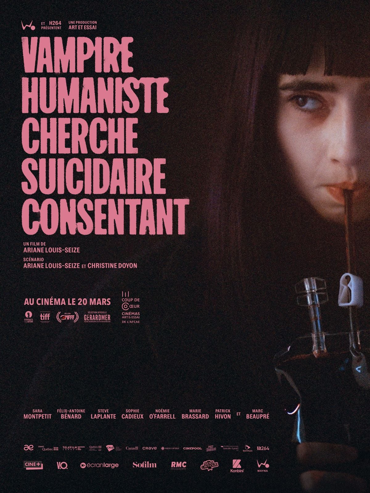 Vampire humaniste cherche suicidaire consentant - Cover