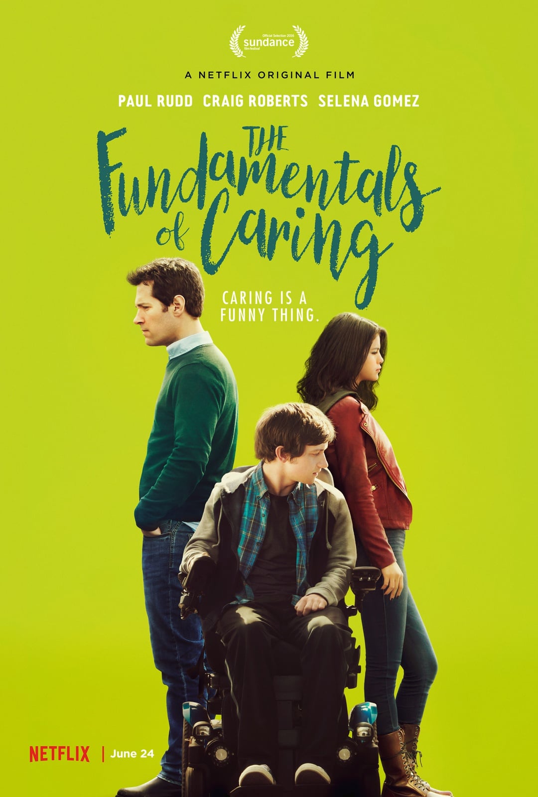 The Fundamentals of Caring - Cover