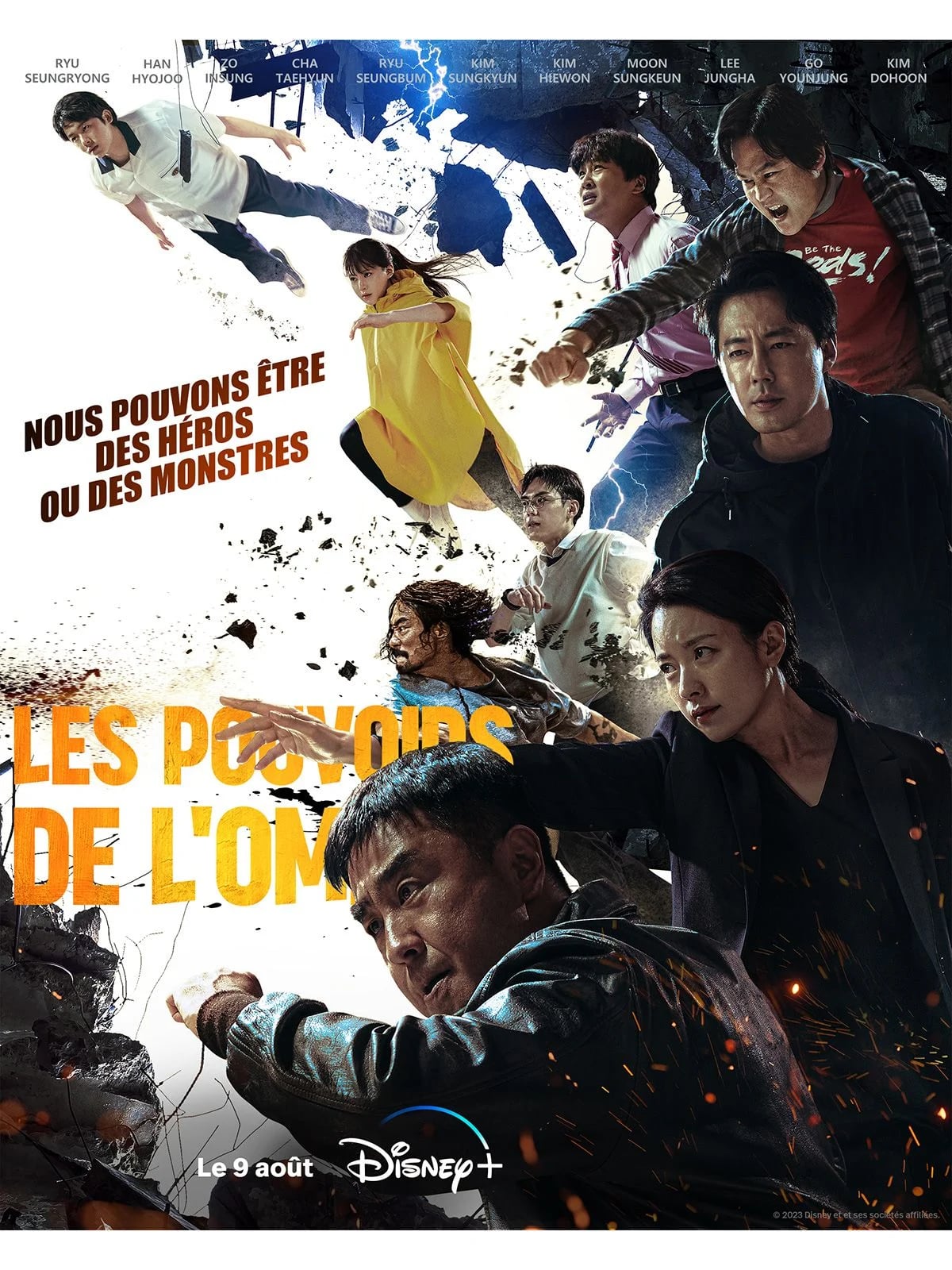 Les pouvoirs de l'ombre - Cover