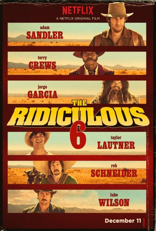 The Ridiculous 6 - Cover