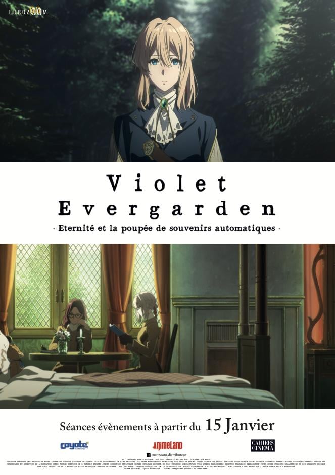 Violet Evergarden : Pour mémoire - Cover