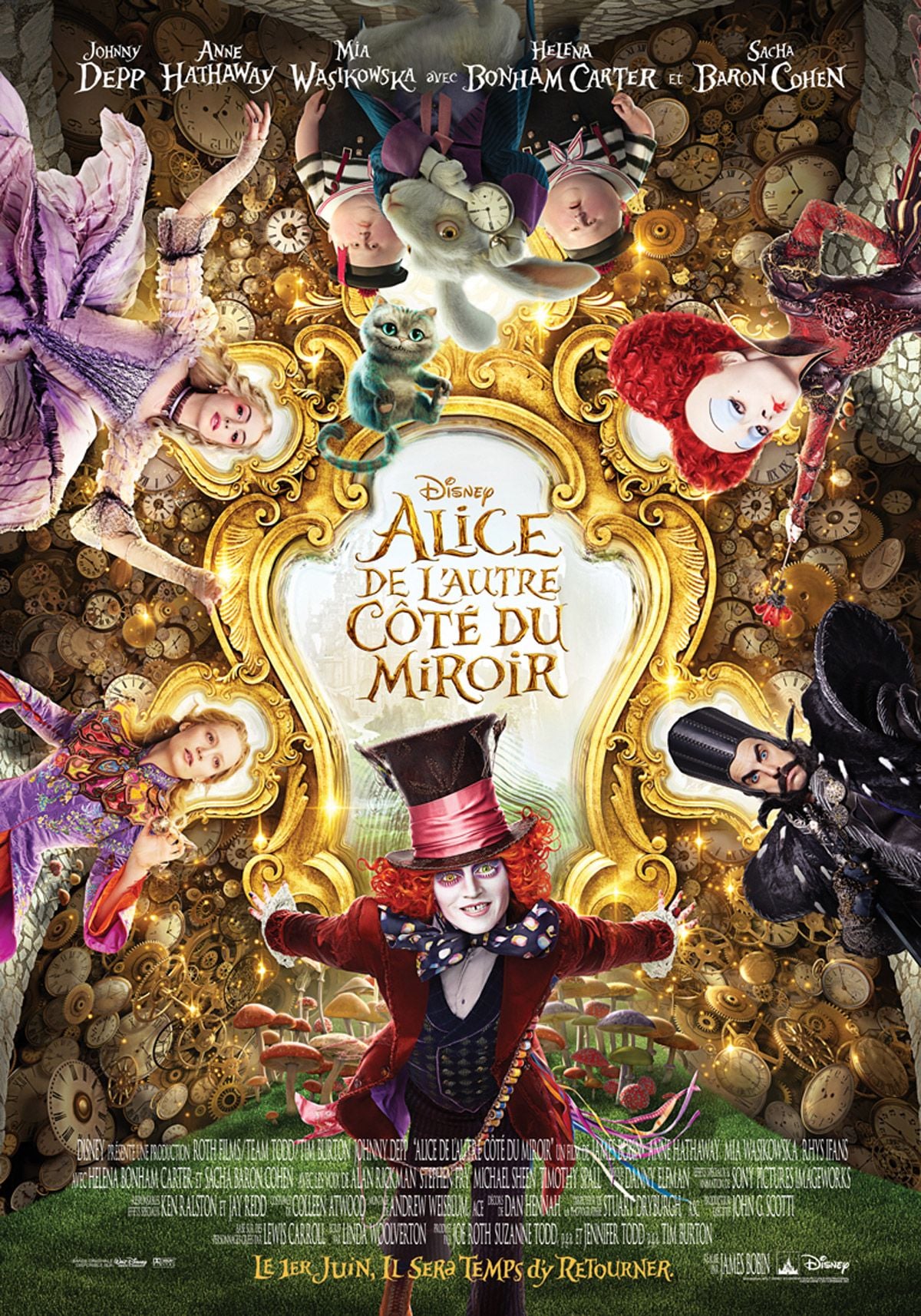 Alice de l'autre côté du miroir - Cover