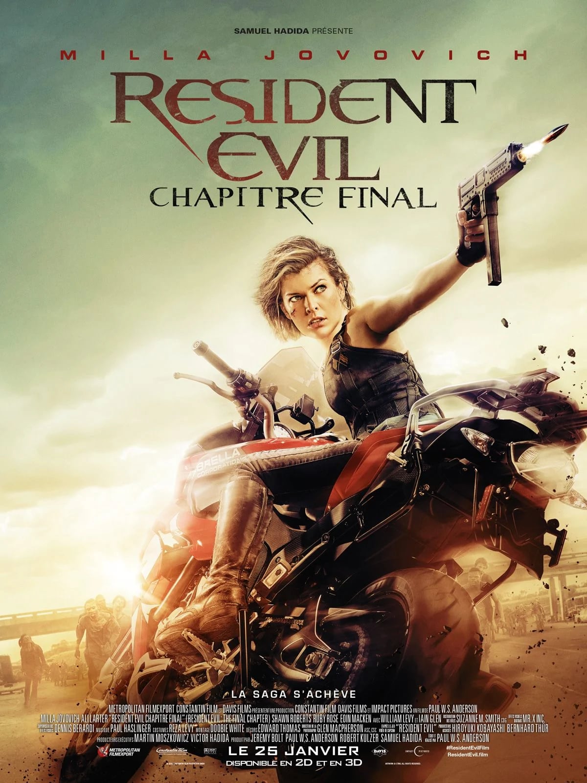 Resident Evil : Chapitre Final - Cover