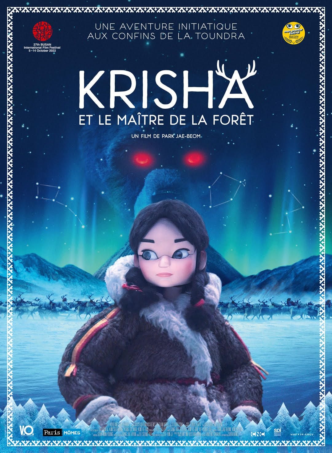Krisha et le Maître de la forêt - Cover