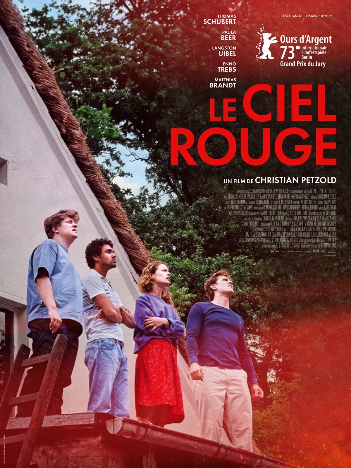 Le Ciel rouge - Cover