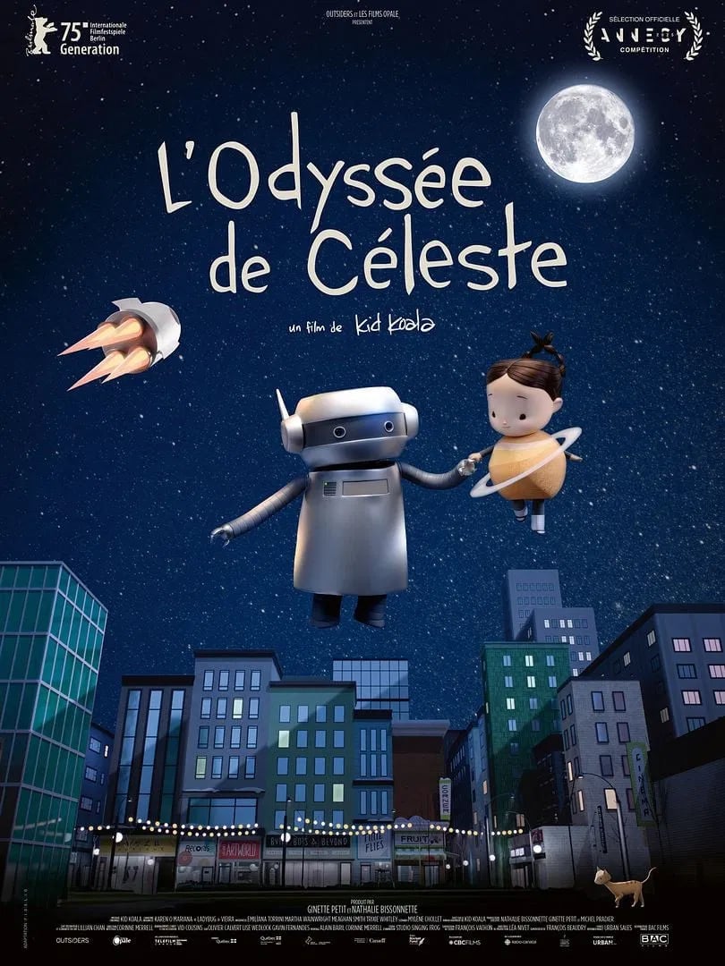 L'odyssée de Céleste - Cover