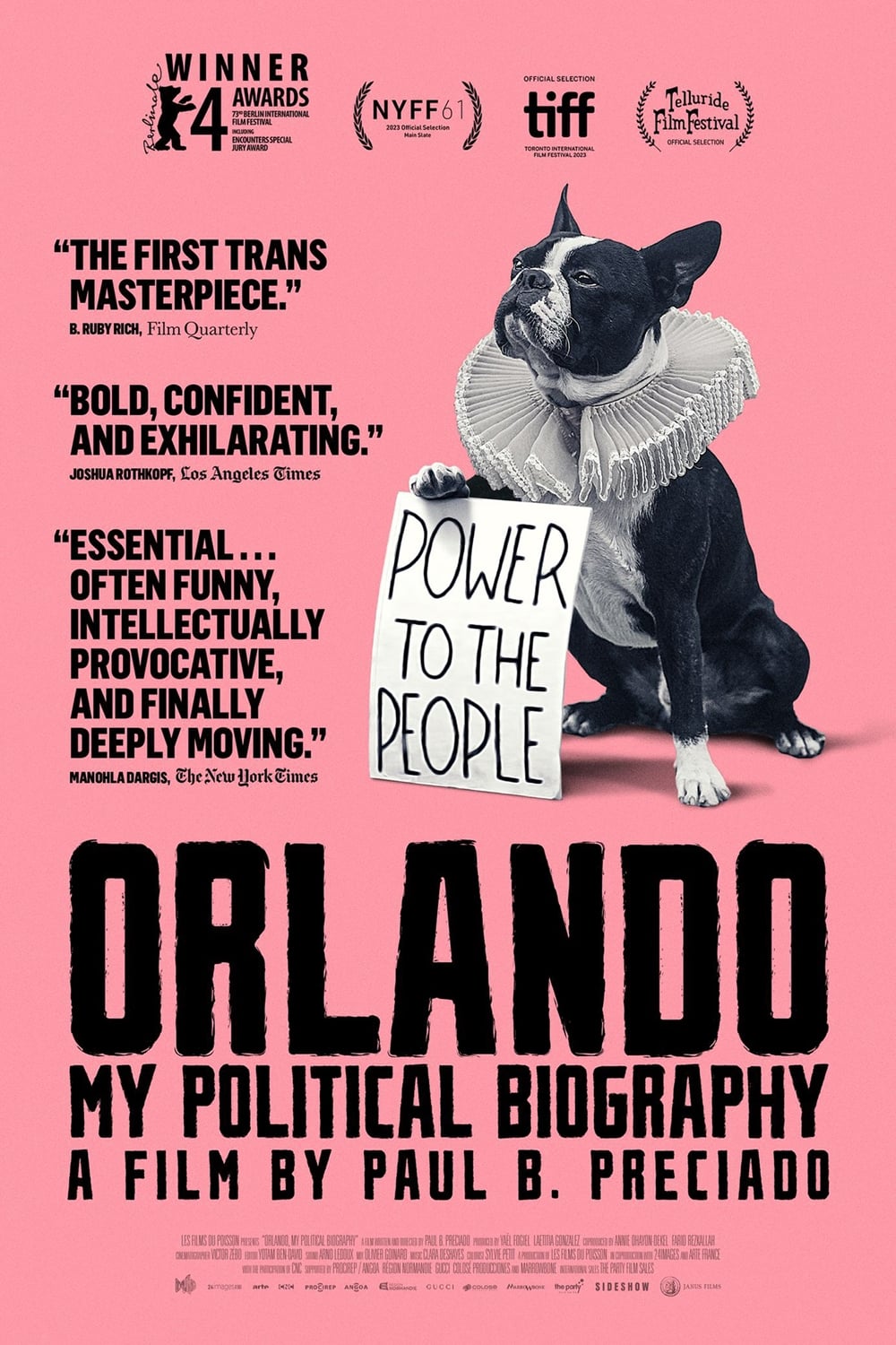 Orlando, My Political Biography - Cover