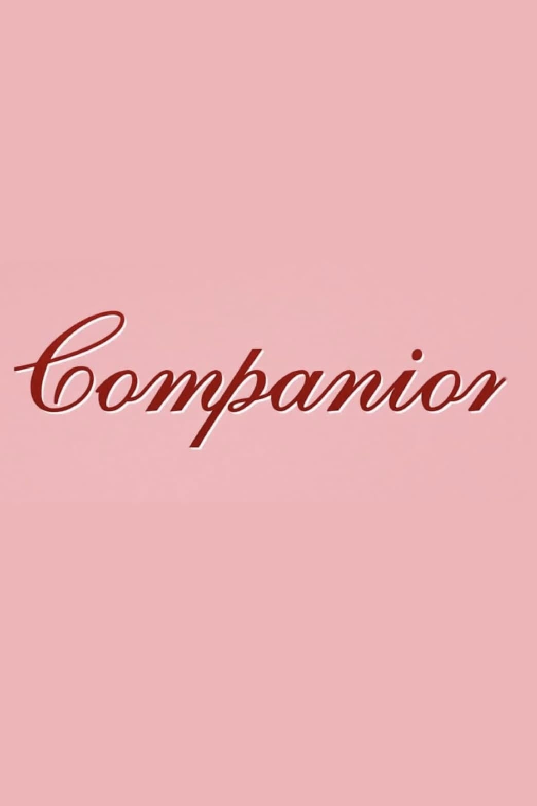 Companion - Cover