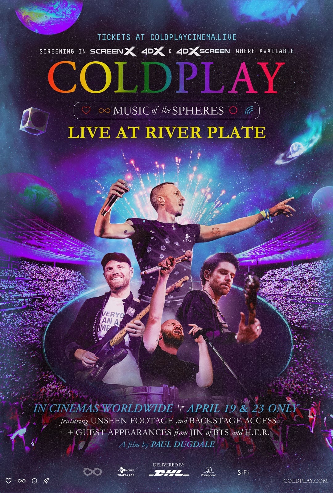 Coldplay: Music of the Spheres - Live at River Plate - Cover