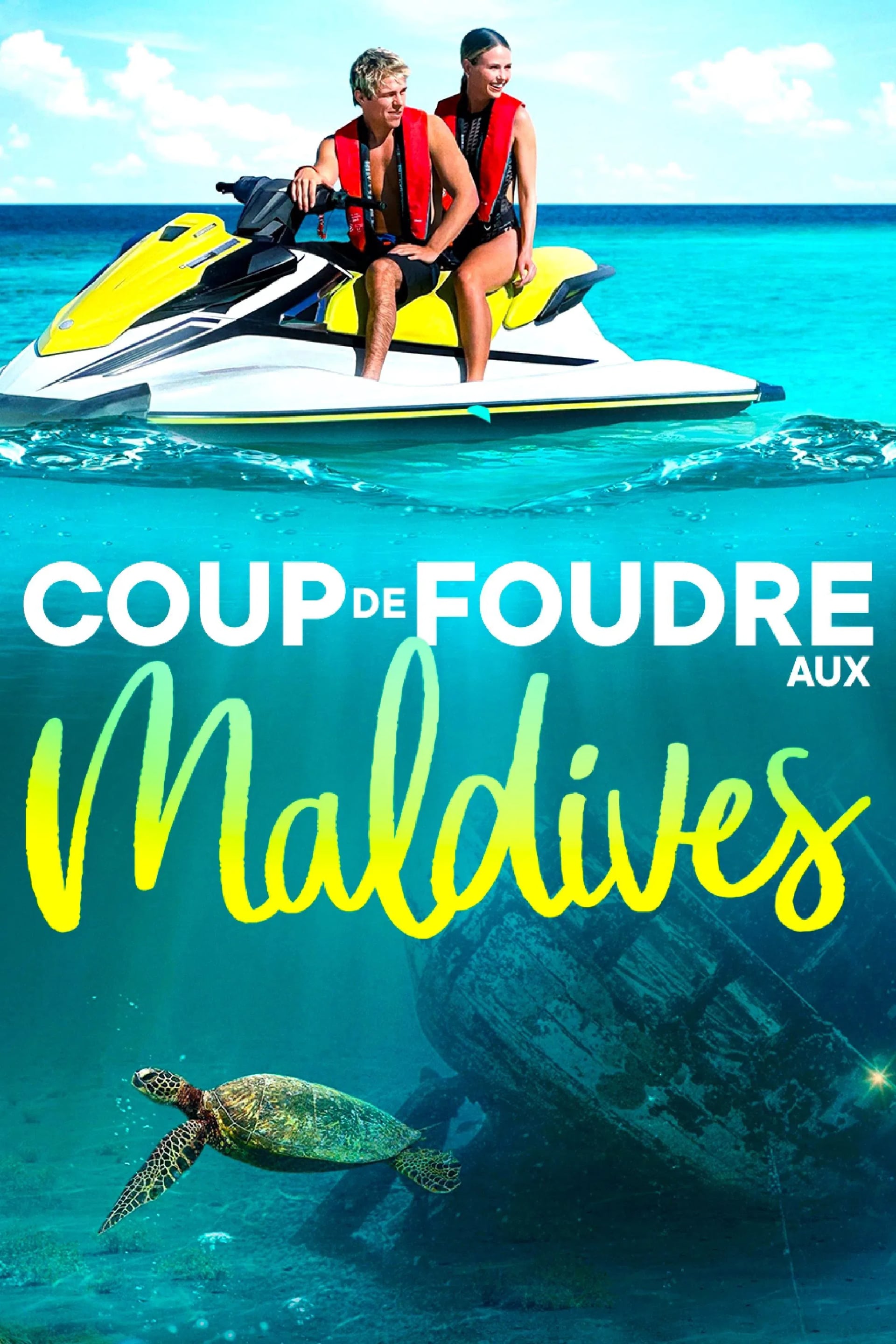 Coup de foudre aux Maldives - Cover