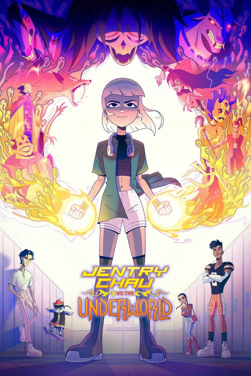 Jentry Chau vs the Underworld - Cover