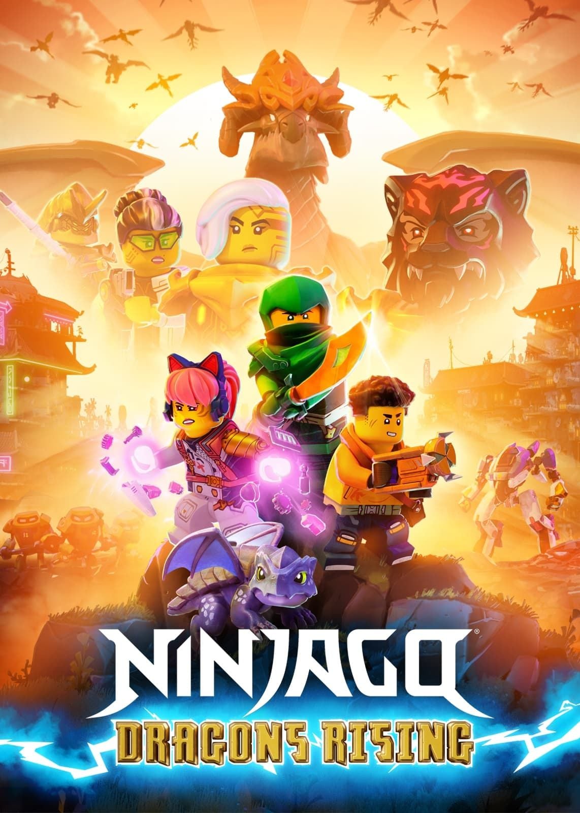 LEGO Ninjago : Le soulèvement des dragons - Cover