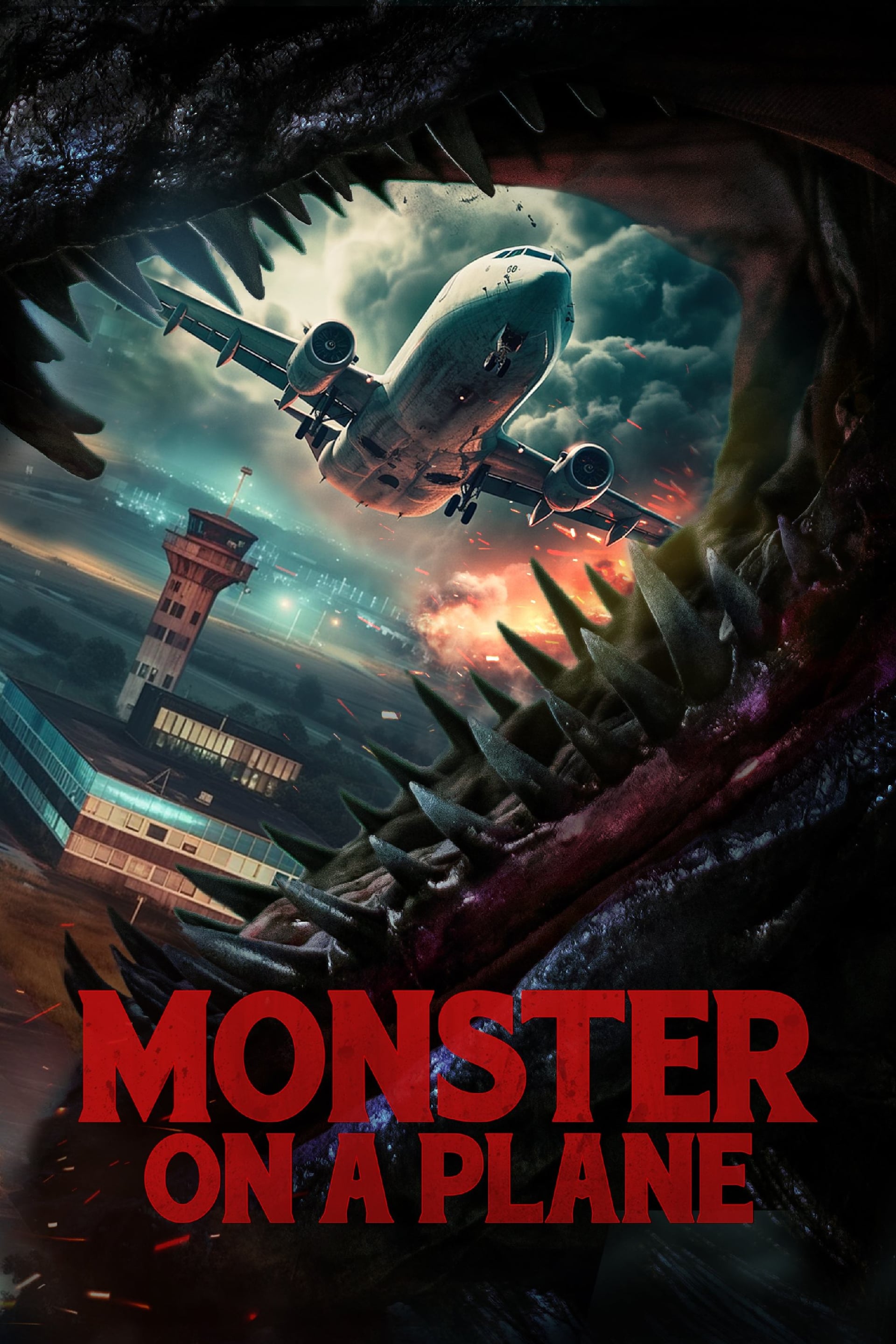 Monster on a Plane : Y a-t-il un monstre dans l'avion ? - Cover