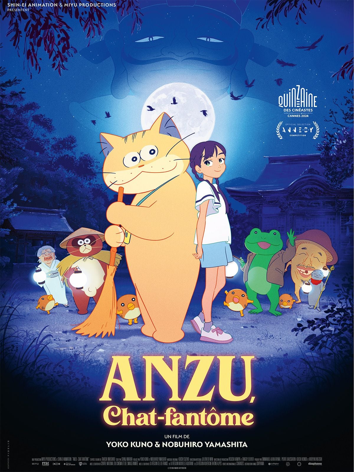 Anzu, chat-fantôme - Cover