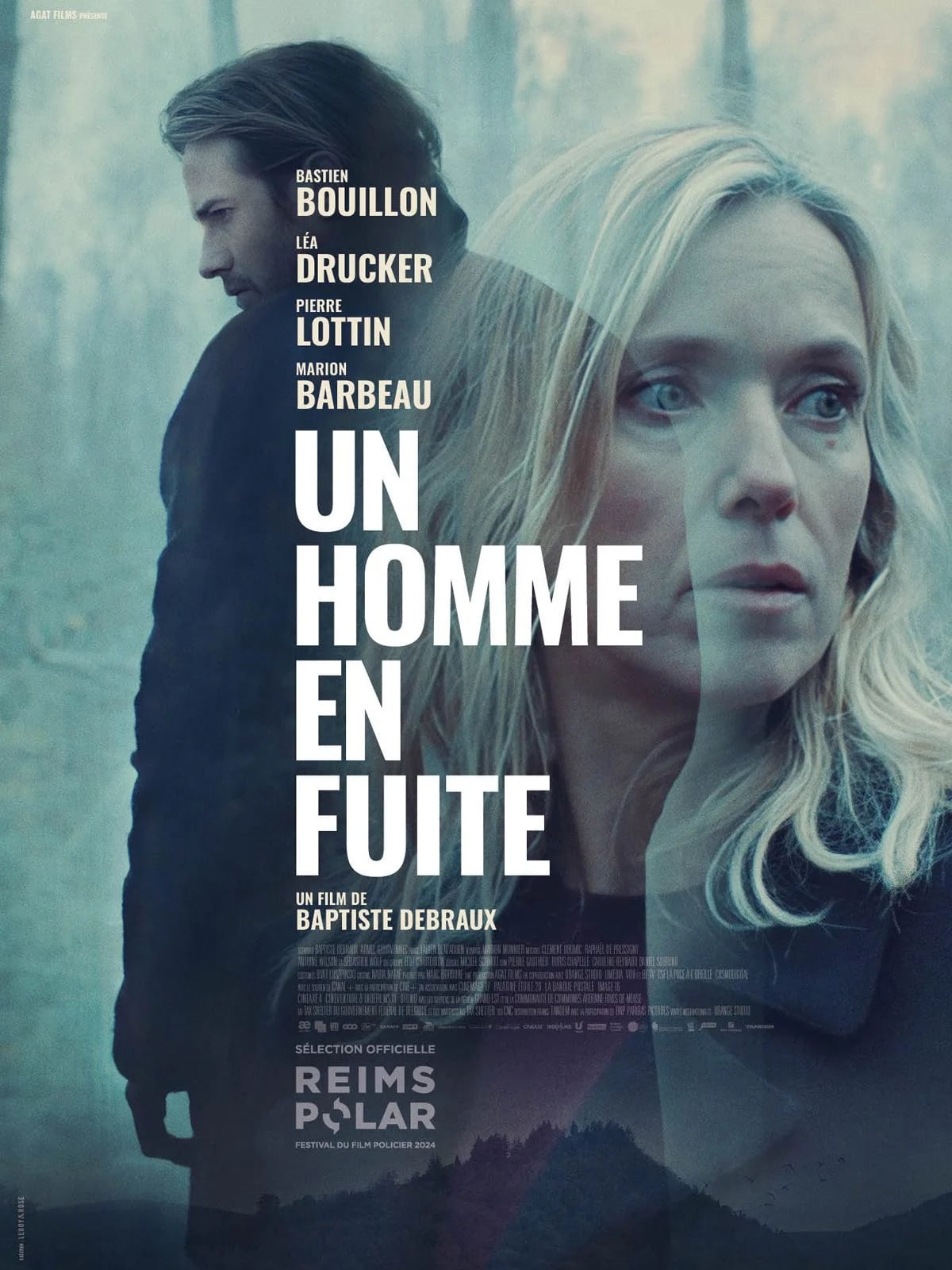 Un homme en fuite - Cover