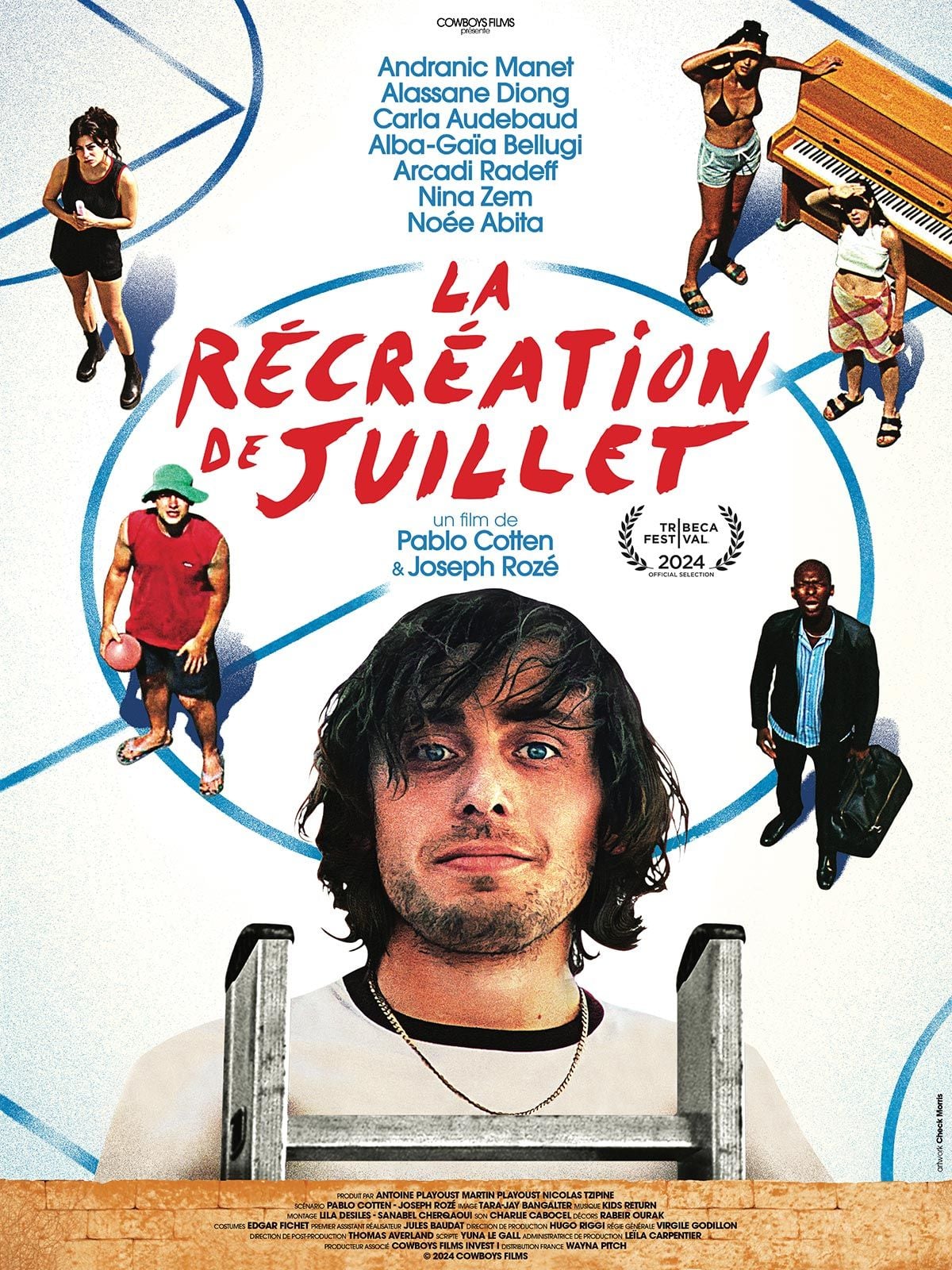 La Récréation de juillet - Cover