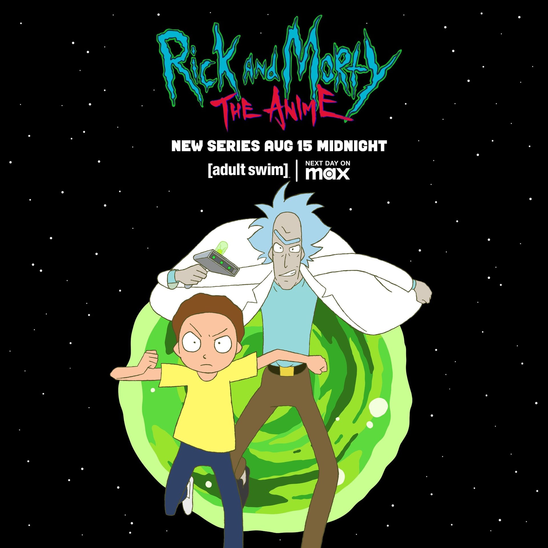 Rick and Morty: The Anime - Cover
