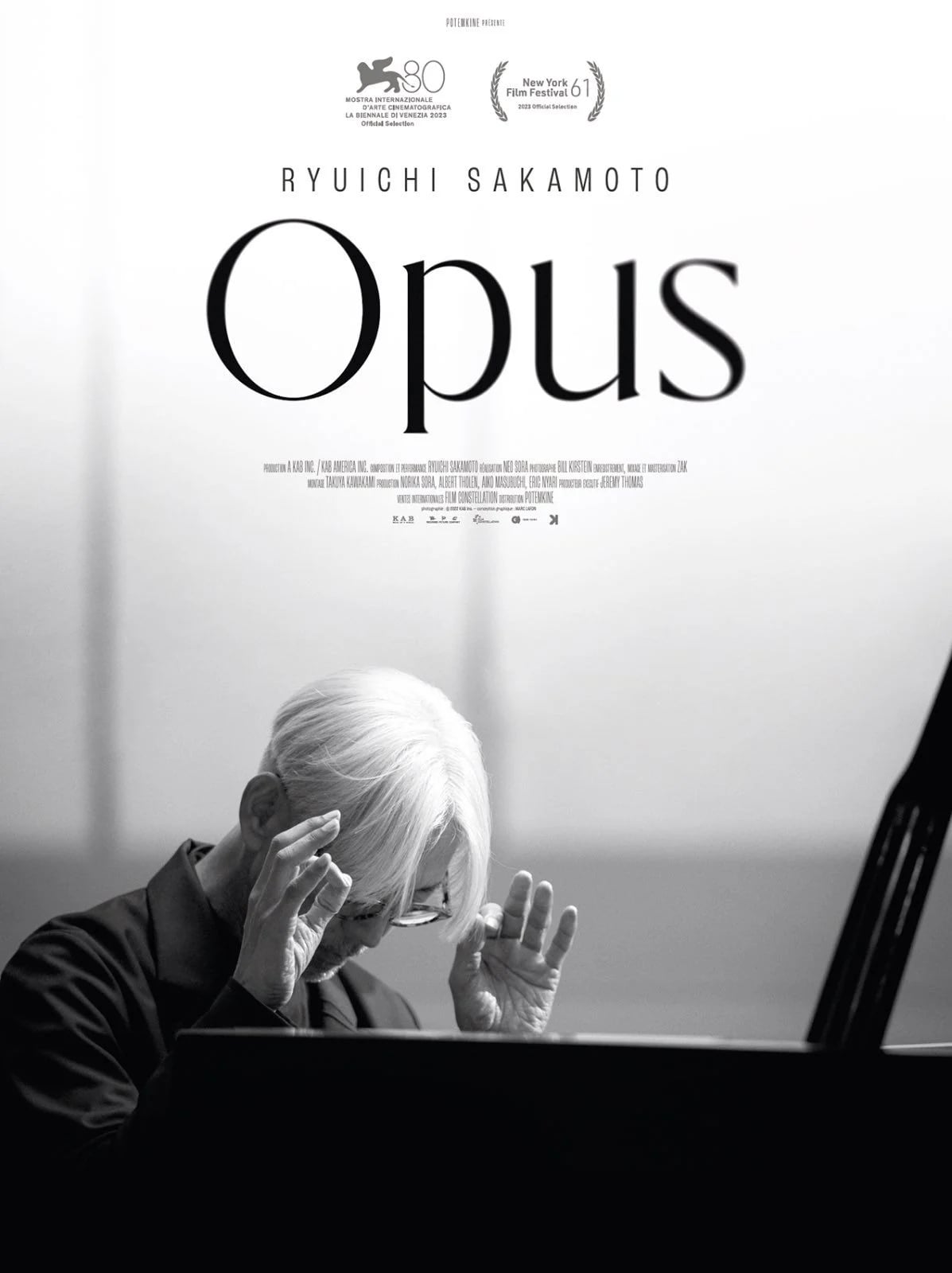Ryuichi Sakamoto Opus - Cover