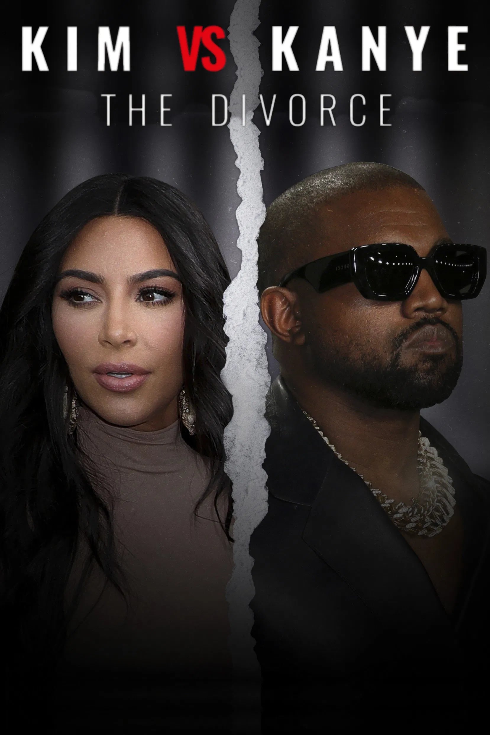 Kim vs Kanye: The Divorce - Cover
