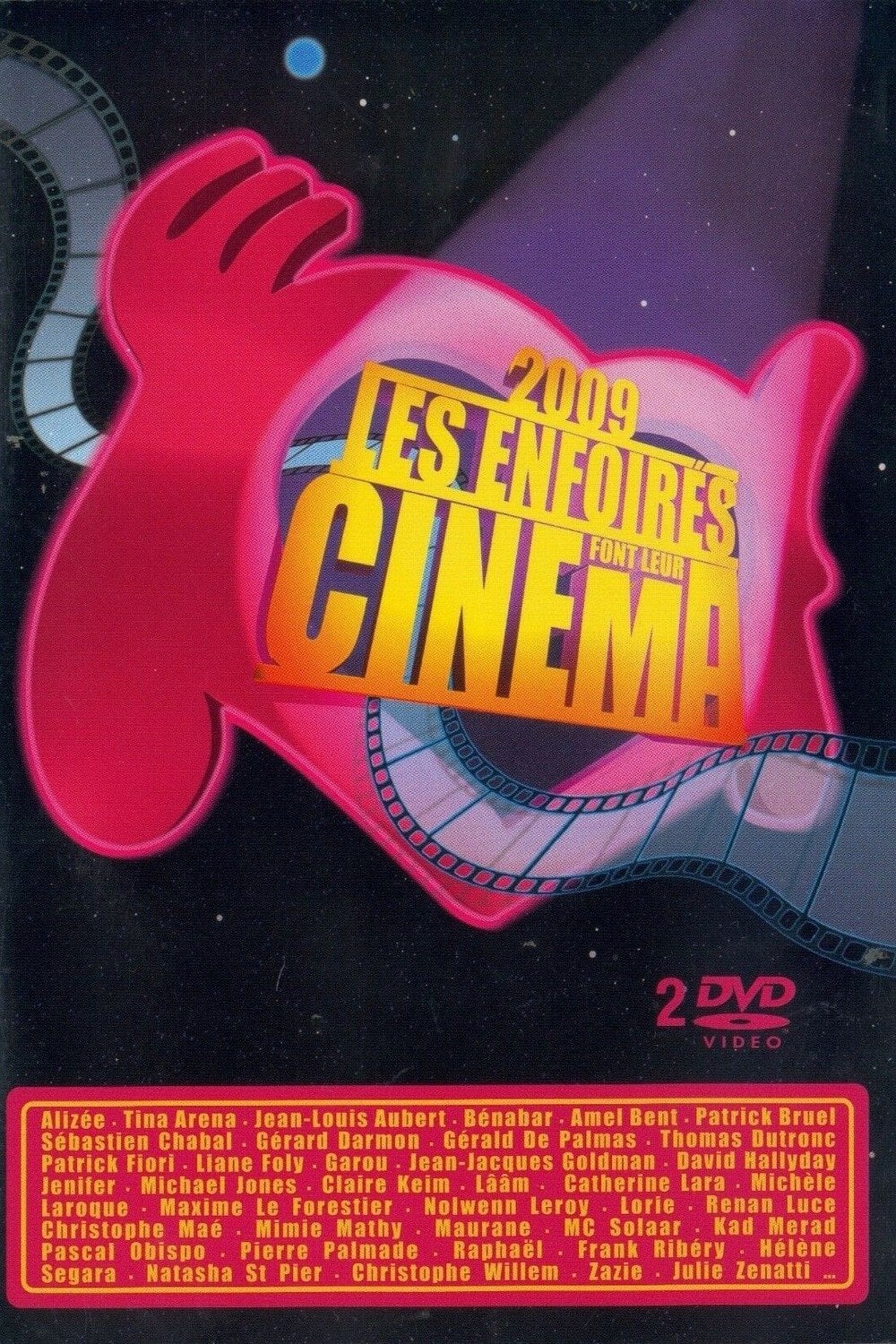 Les Enfoirés 2009 - Les Enfoirés font leur cinéma - Cover