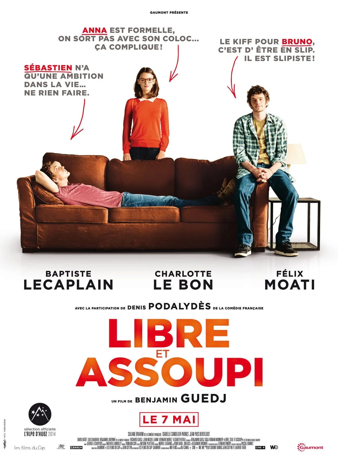 Libre et assoupi - Cover