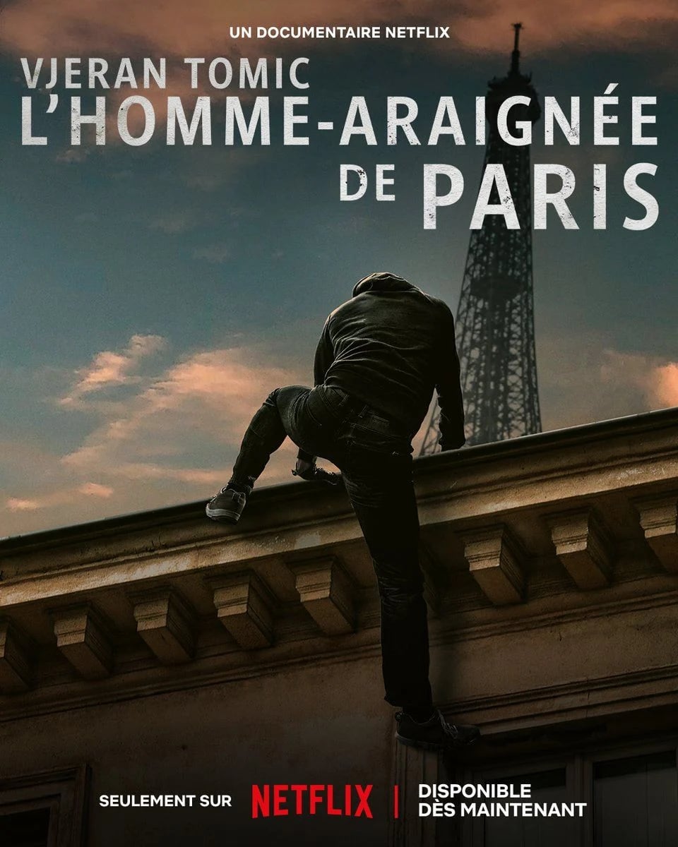 Vjeran Tomic: L'homme-araignée de Paris - Cover