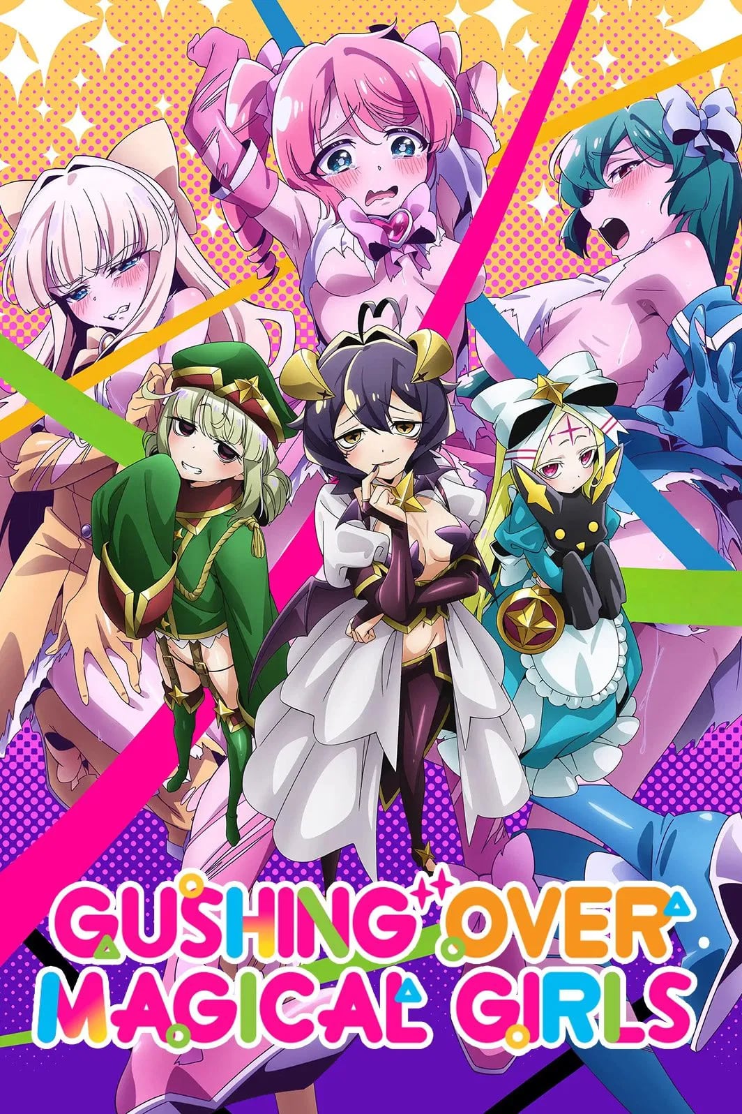 Gushing Over Magical Girls - Cover