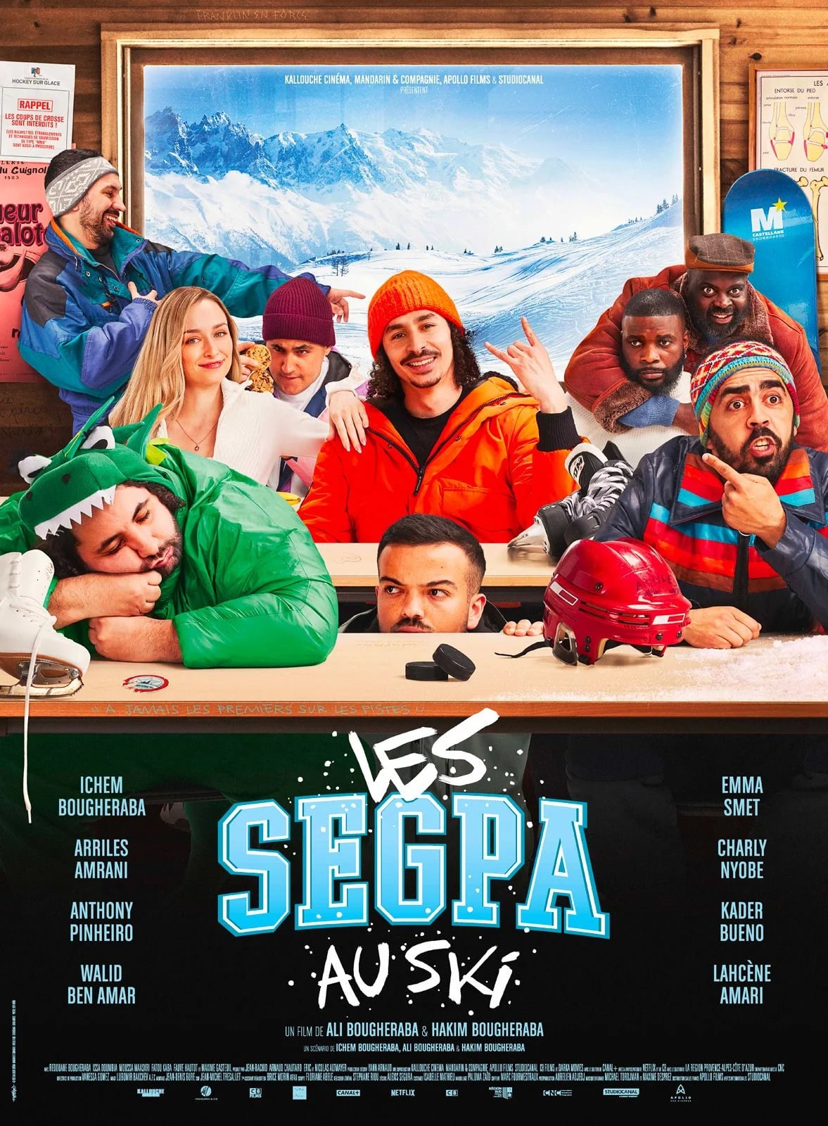 Les SEGPA au ski - Cover