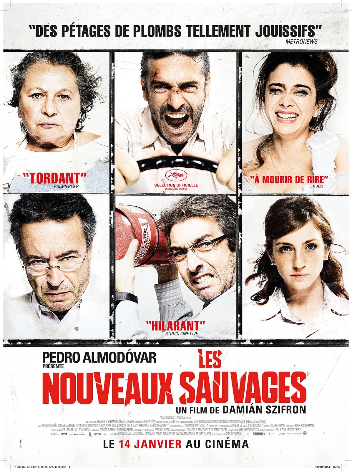 Les Nouveaux sauvages - Cover