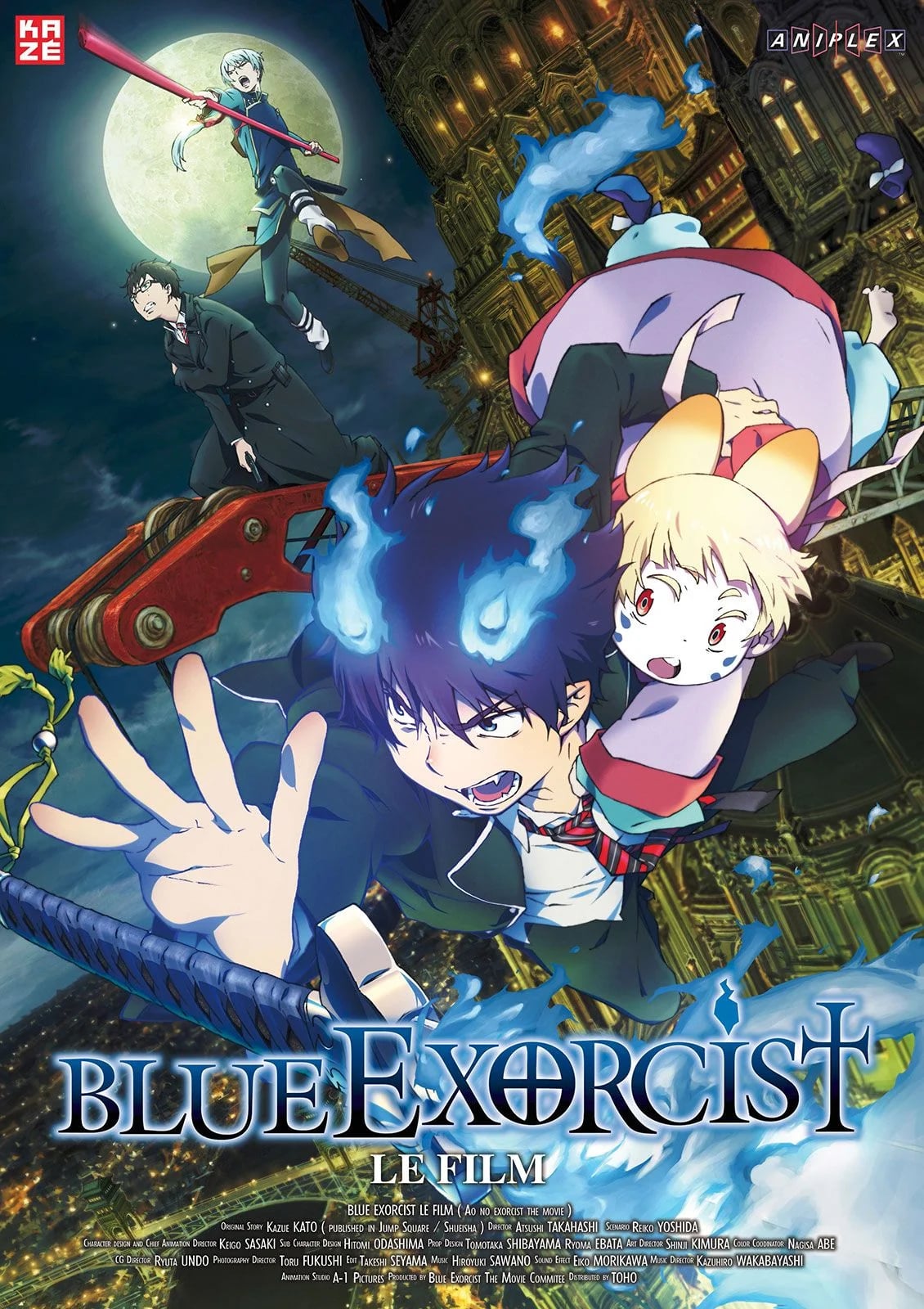 Blue Exorcist: The Movie - Cover
