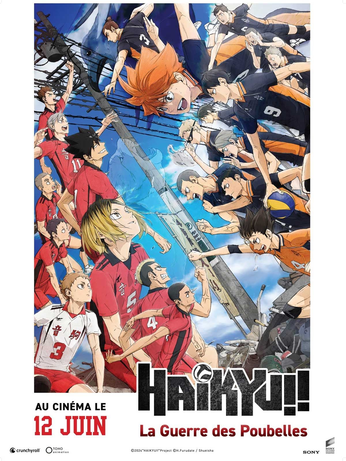 HAIKYU!! La Guerre des Poubelles - Cover