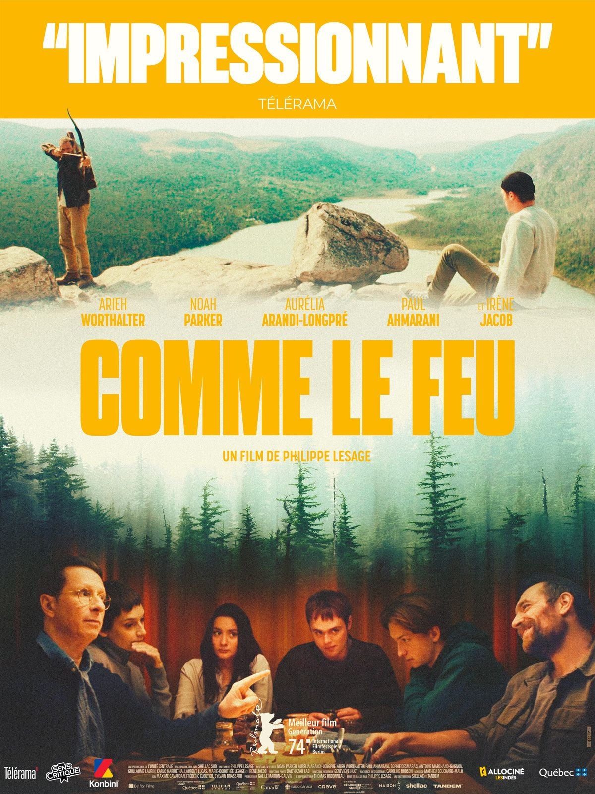 Comme le feu - Cover