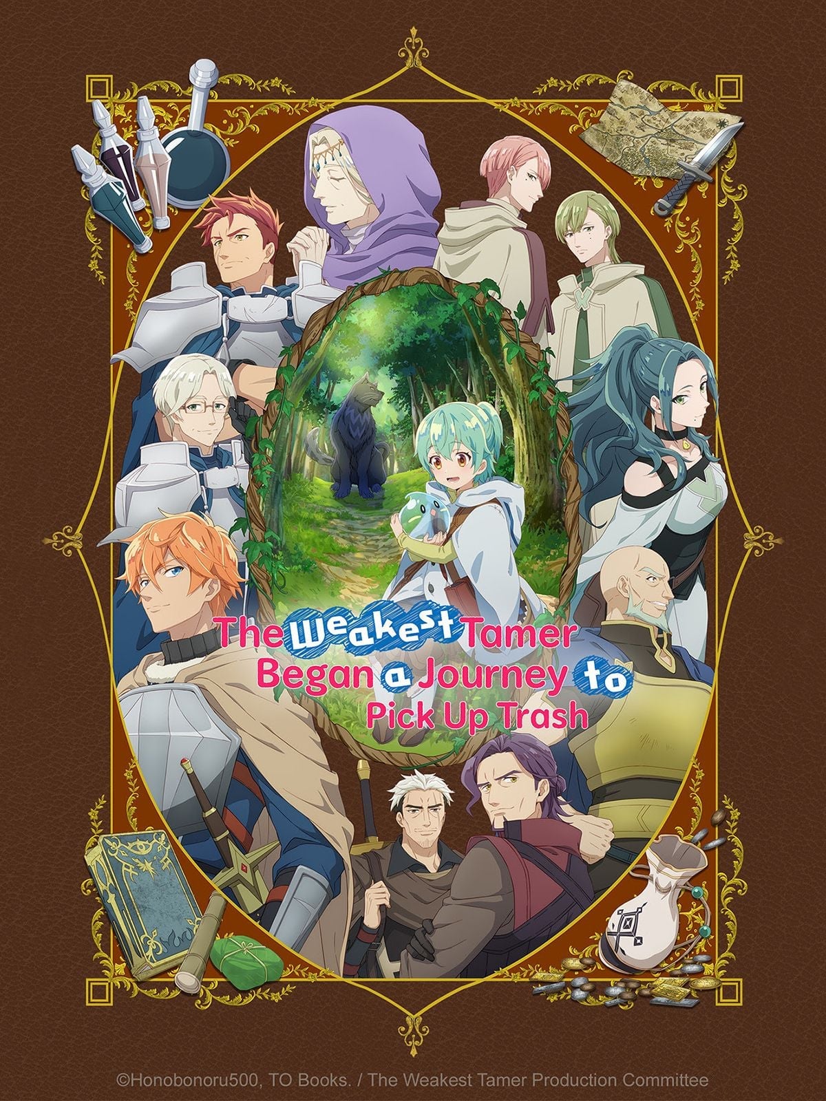 The Weakest Tamer Began a Journey to Pick Up Trash - Cover