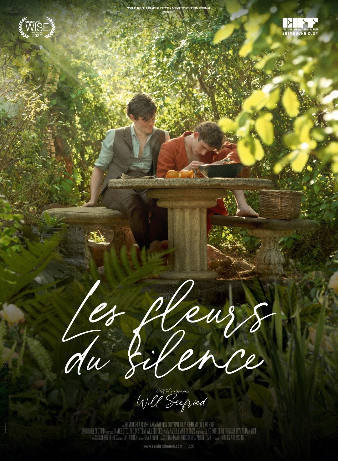 Les Fleurs du silence - Cover