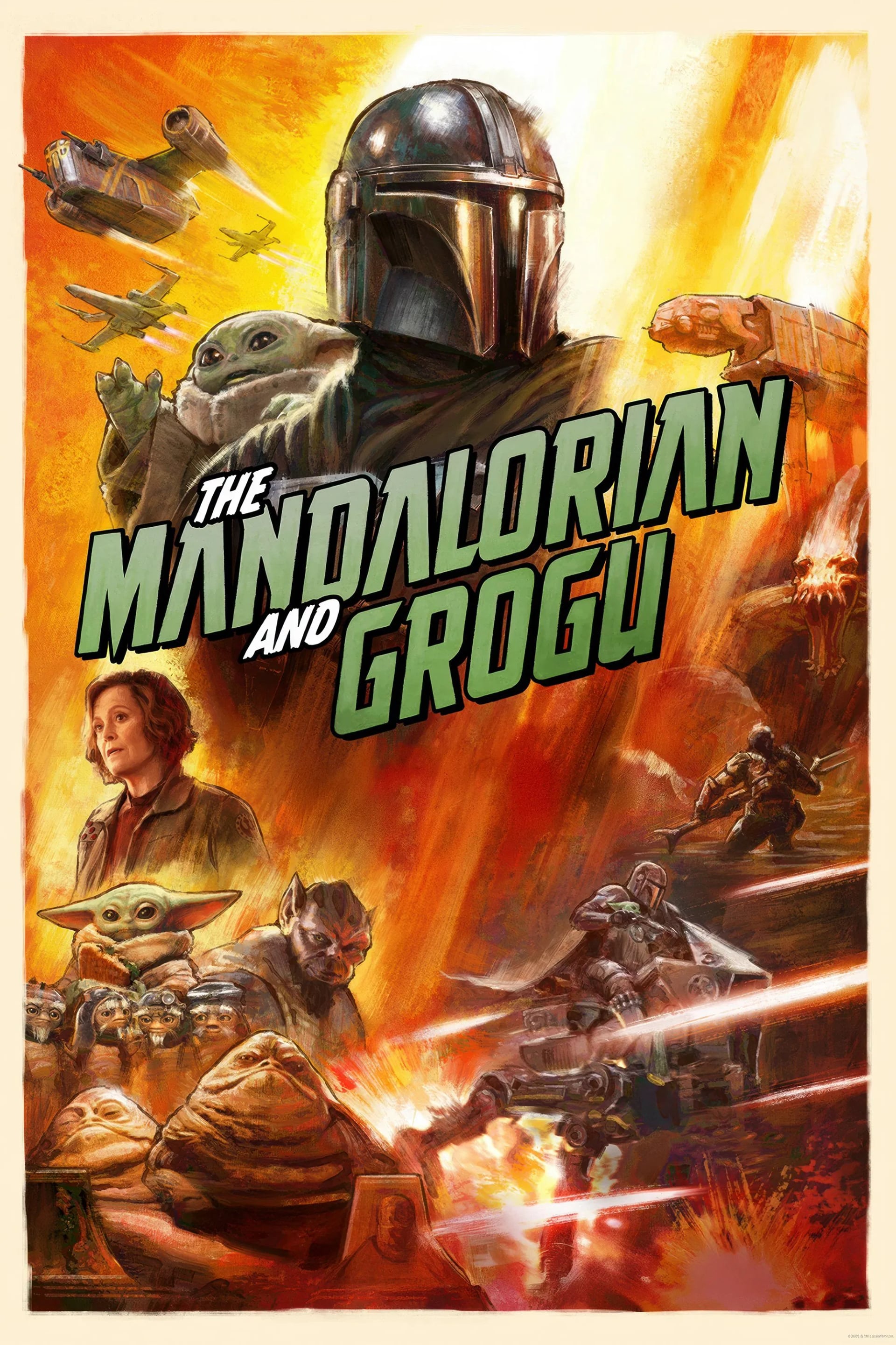 Star Wars: The Mandalorian and Grogu - Cover