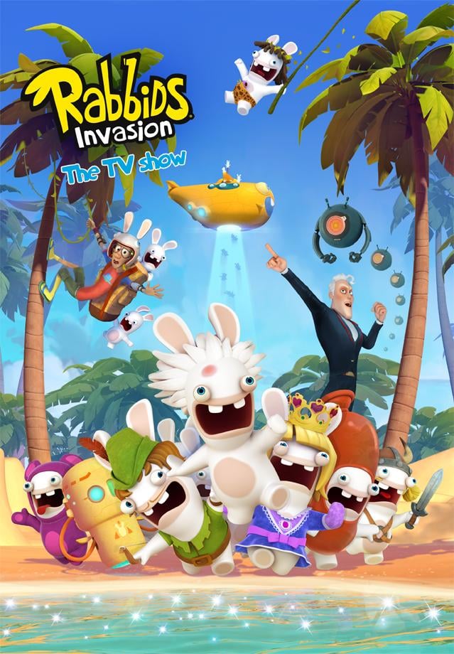 Rabbids Invasion - Cover