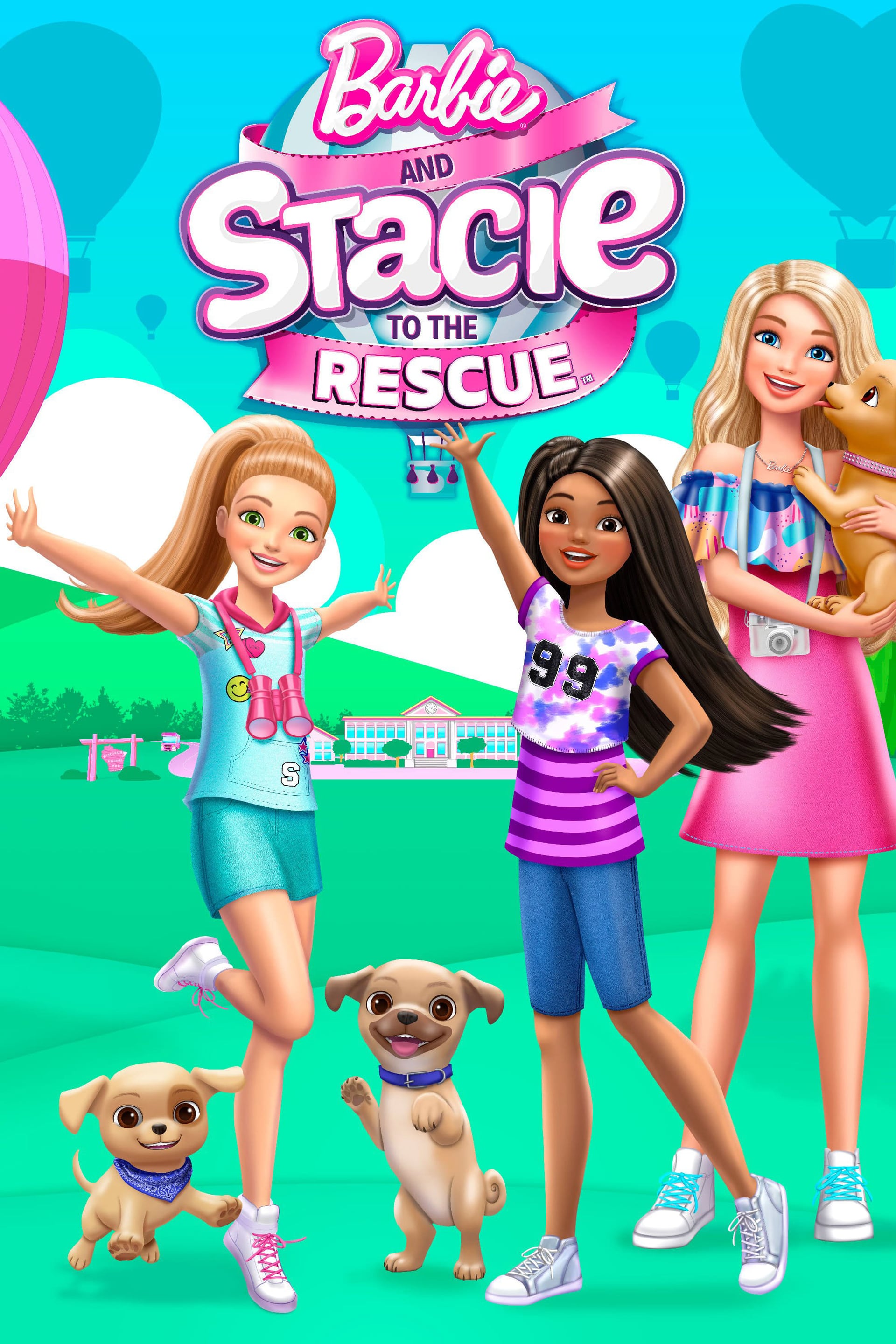 Barbie et Stacie : le grand sauvetage - Cover