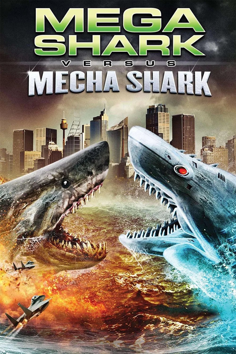 Mega Shark vs. Mecha Shark - Cover