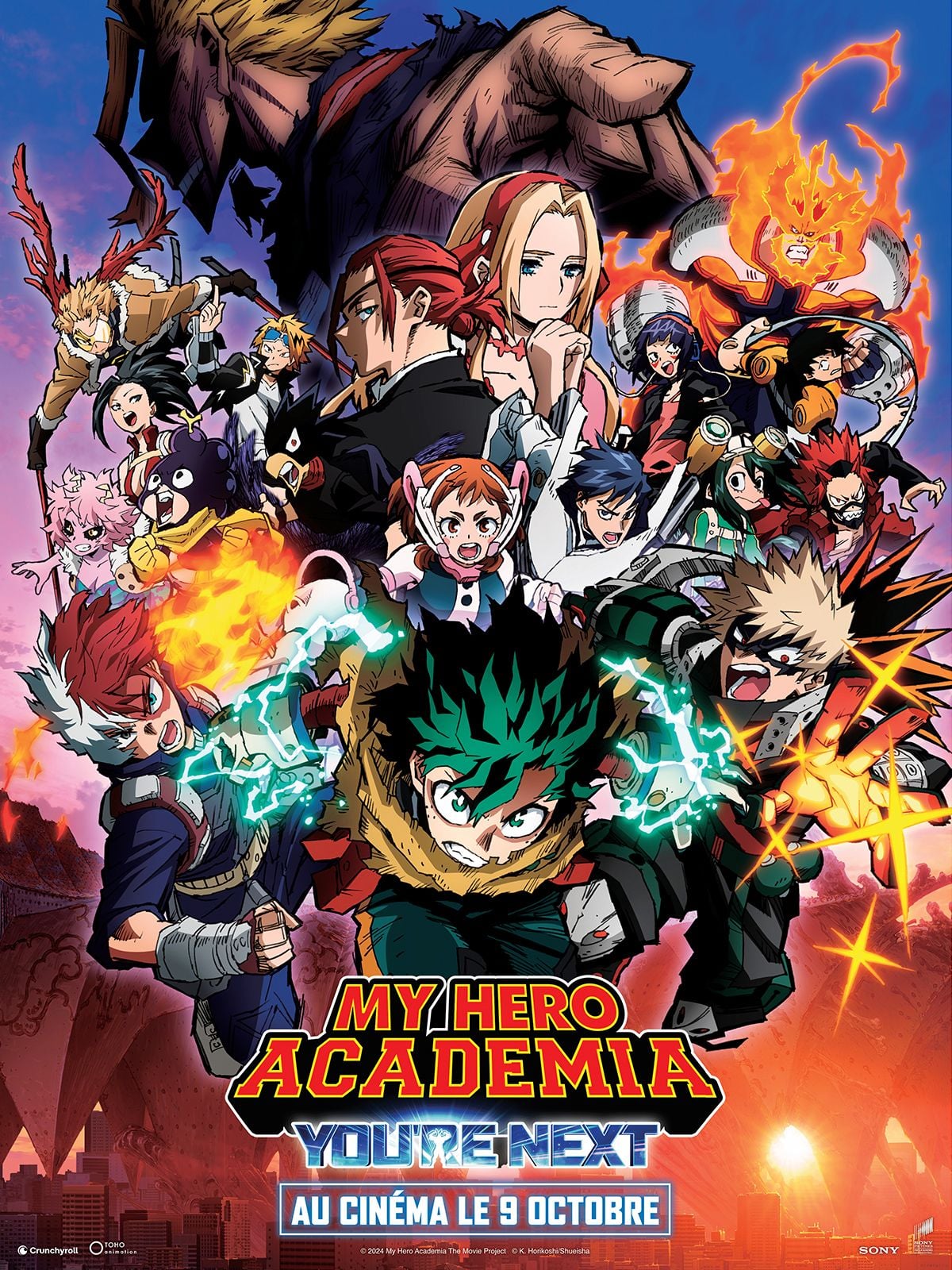 My Hero Academia: You’re Next - Cover