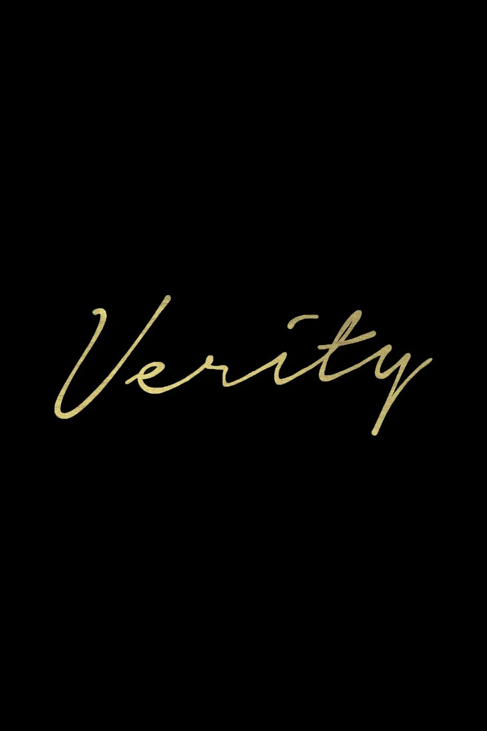 Verity - Cover