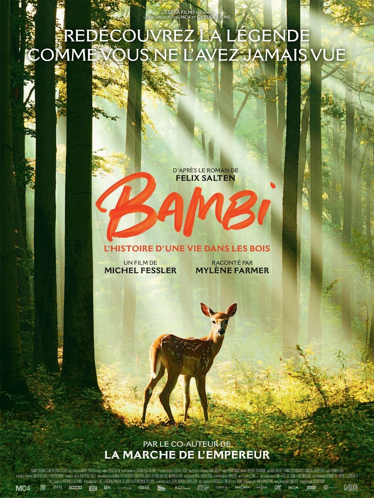 Bambi, L’histoire d’une vie dans les bois - Cover