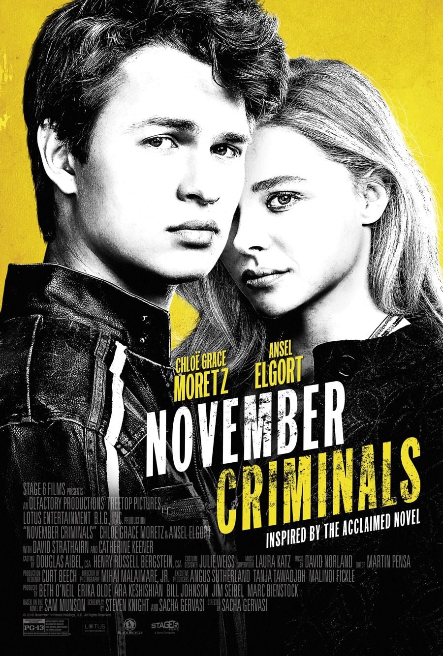 November Criminals - Cover