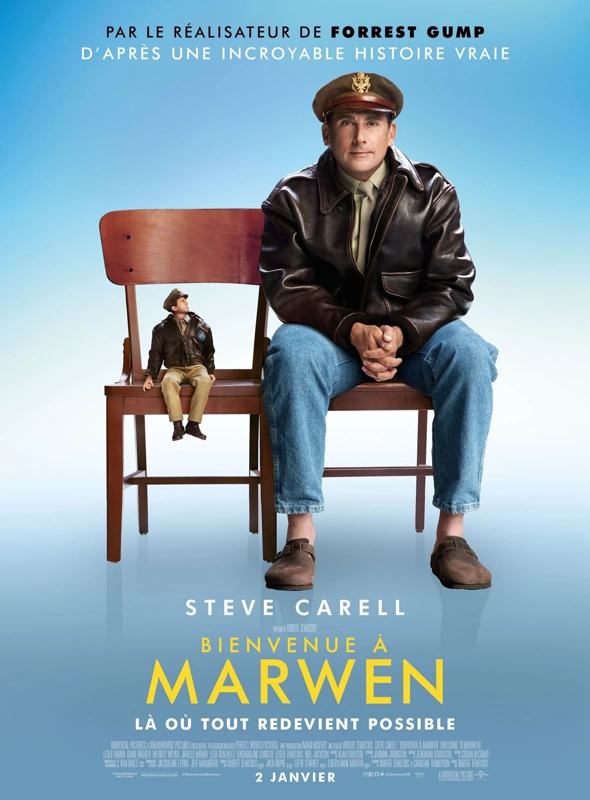 Bienvenue à Marwen - Cover