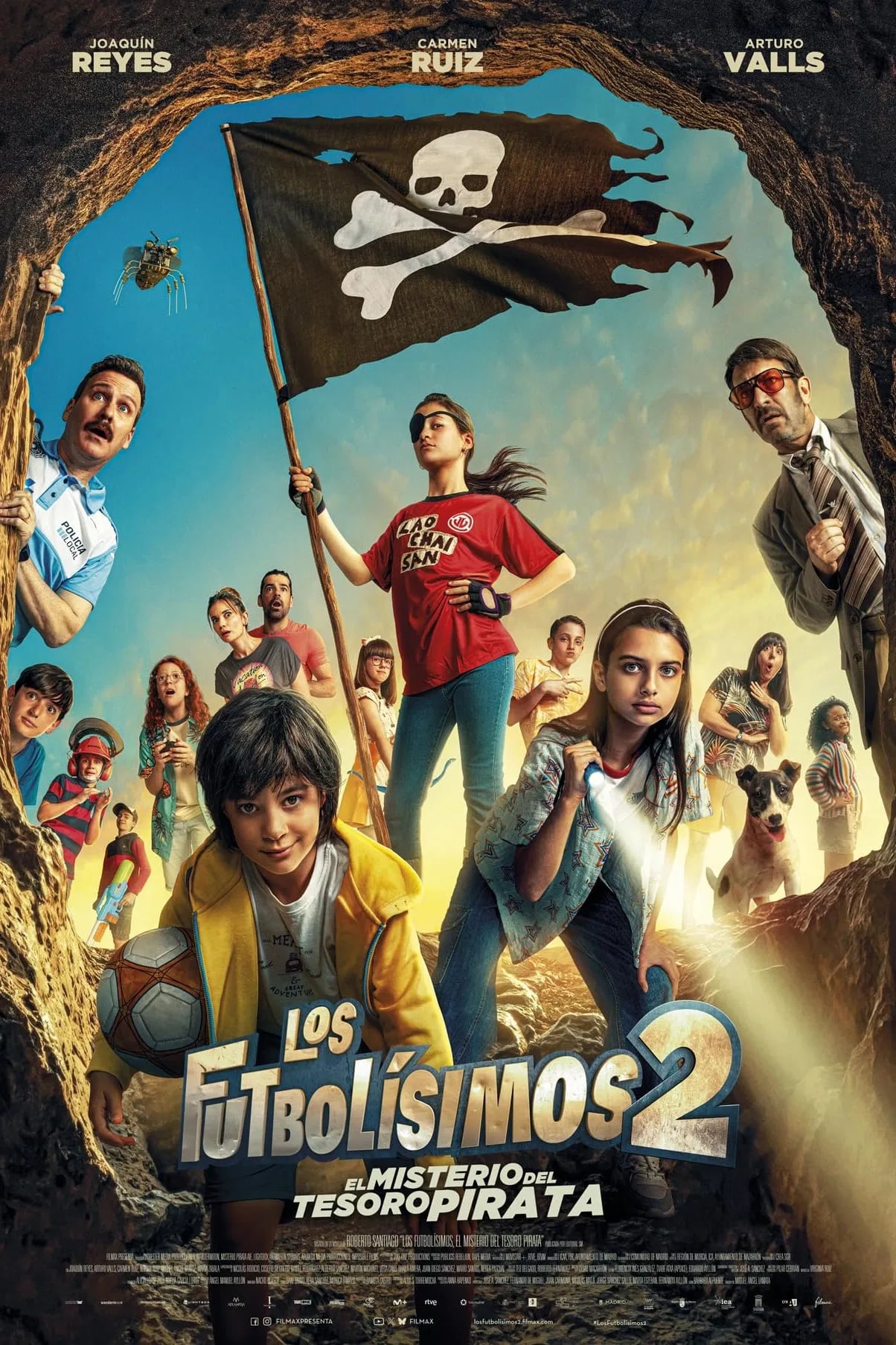 Los futbolísimos  2 y el misterio del tesoro pirata - Cover