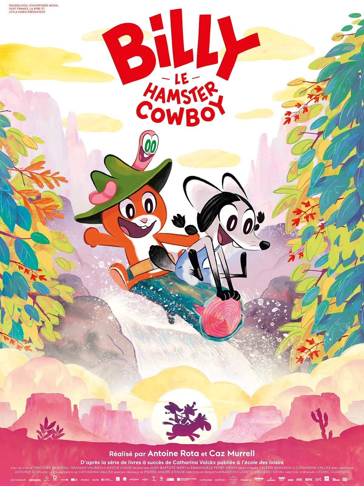 Billy le hamster cowboy - Cover